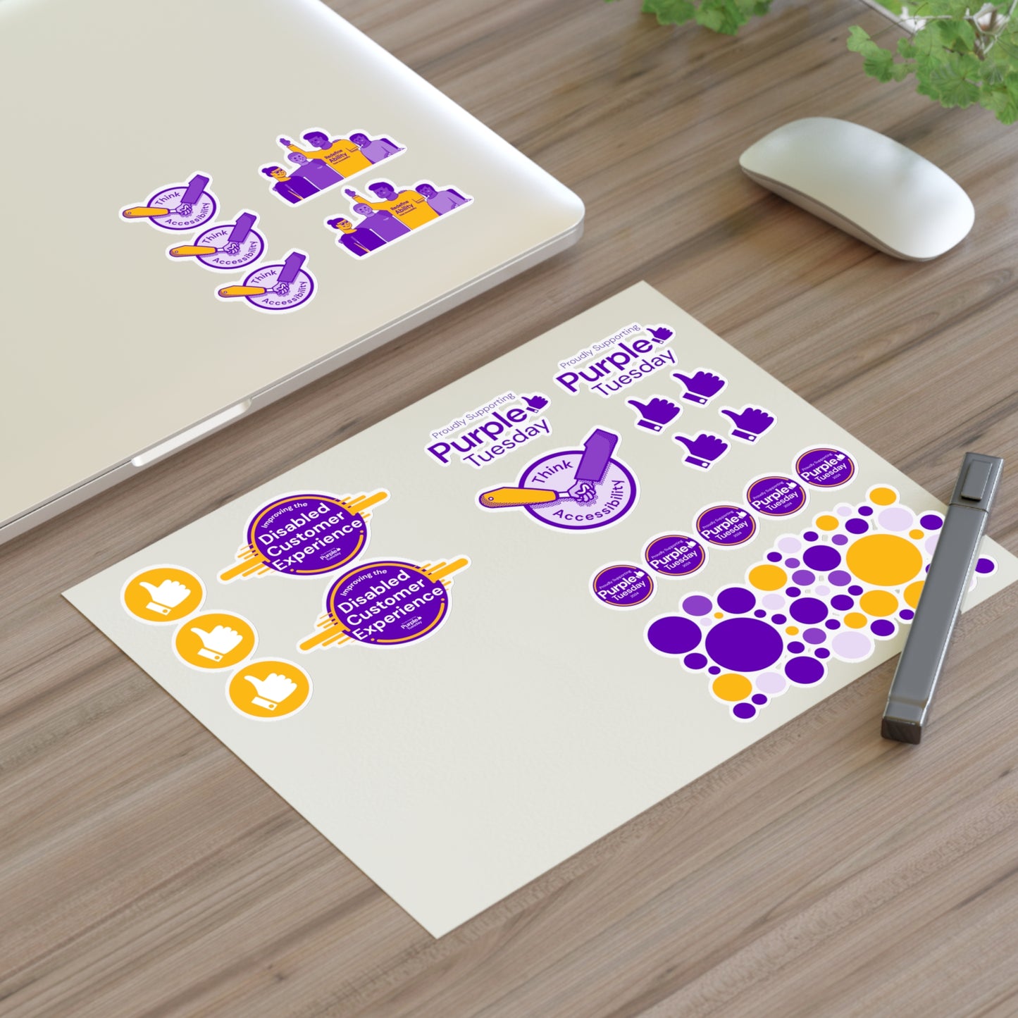 Merch Sticker Sheets