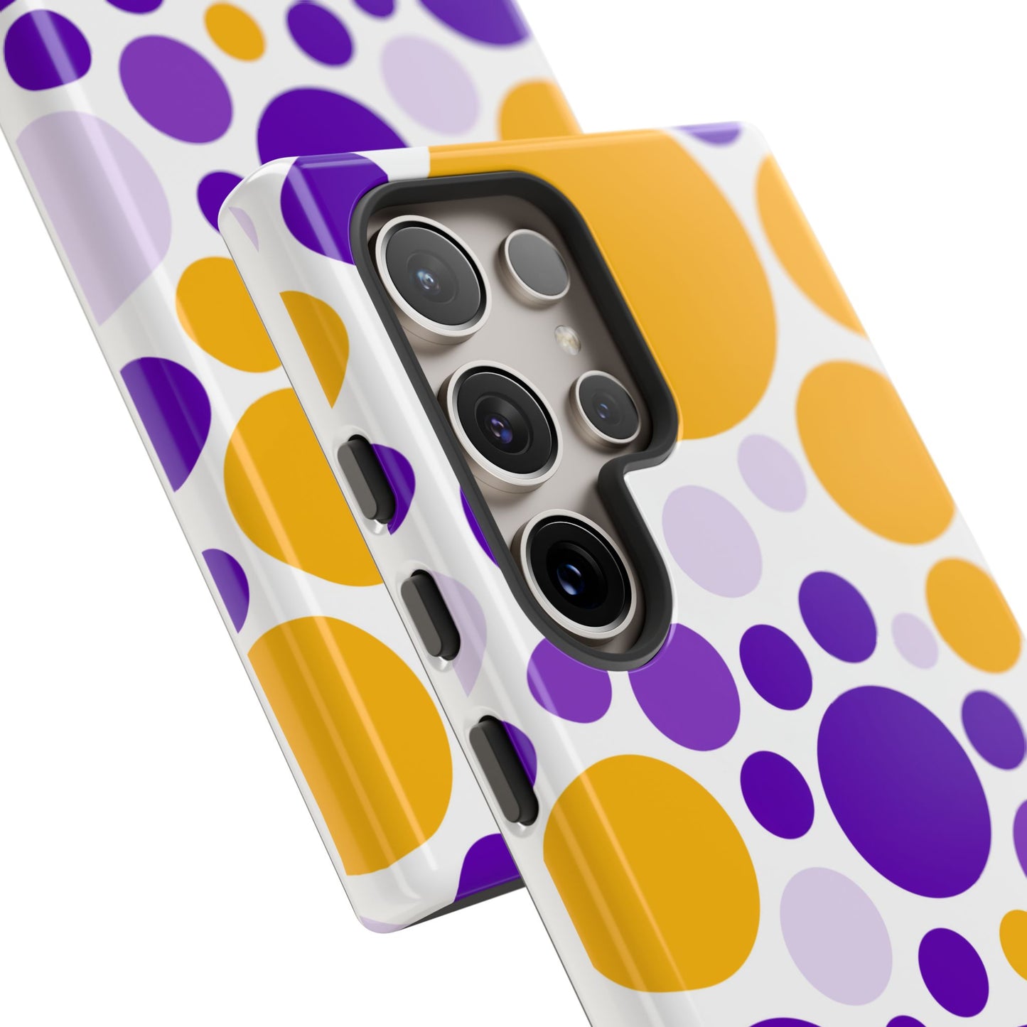 Purple Tuesday Tough Patterned Phone Case