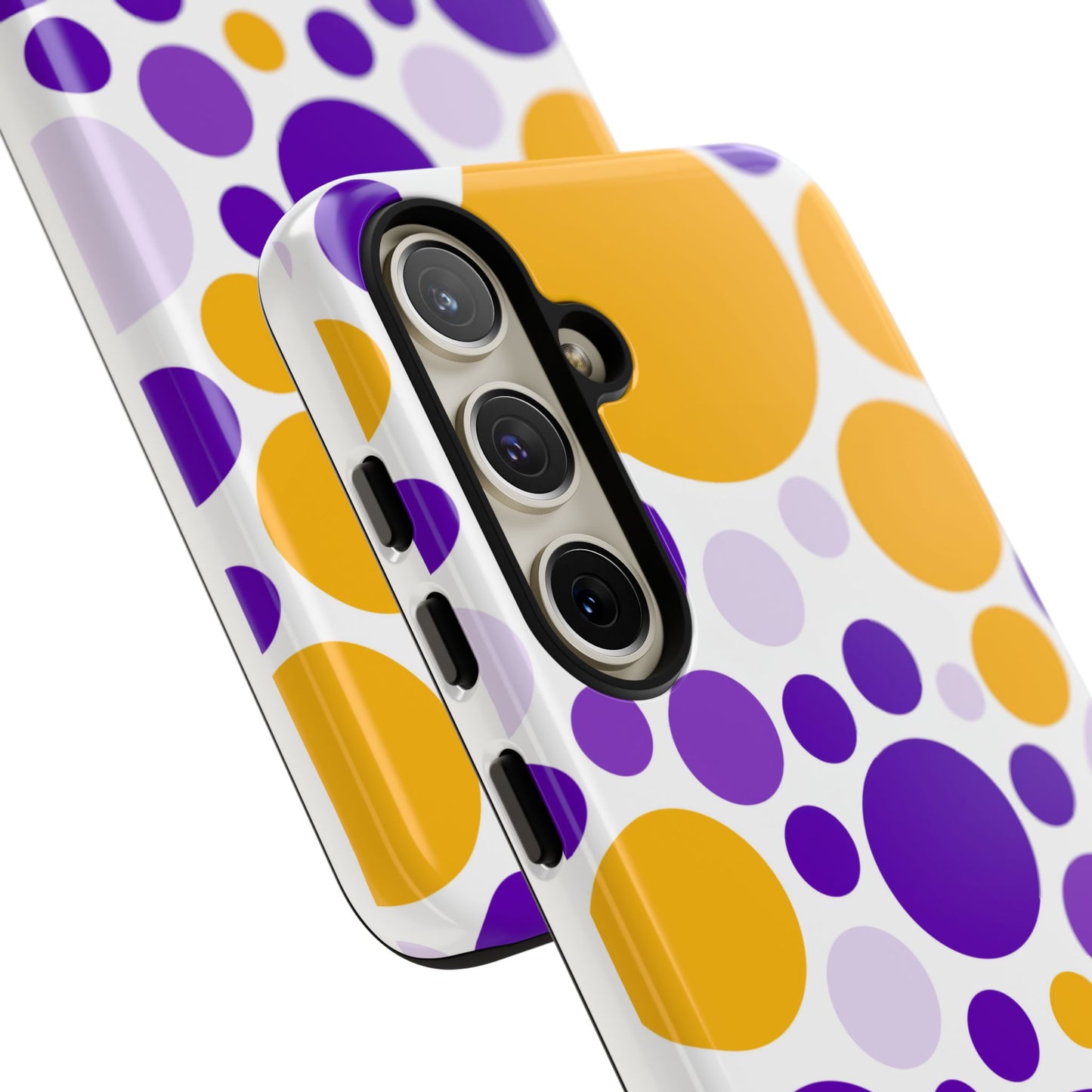 Purple Tuesday Tough Patterned Phone Case