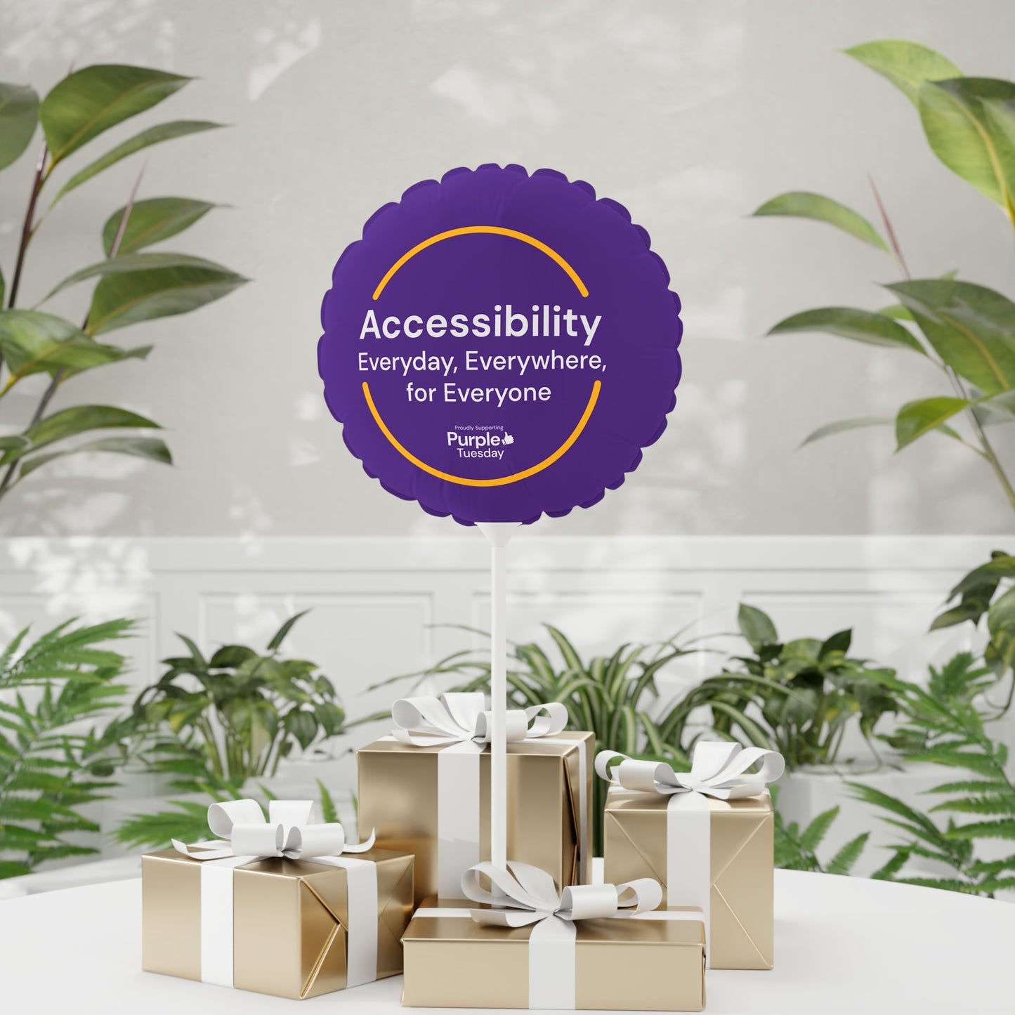 11" Accessibility, Everyday, Everywhere, for everyone Balloon