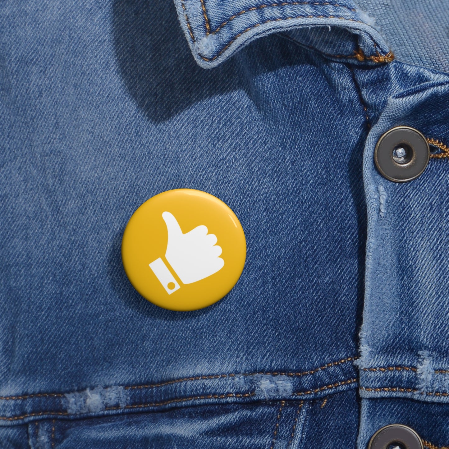 Thumbs Up Pin Buttons