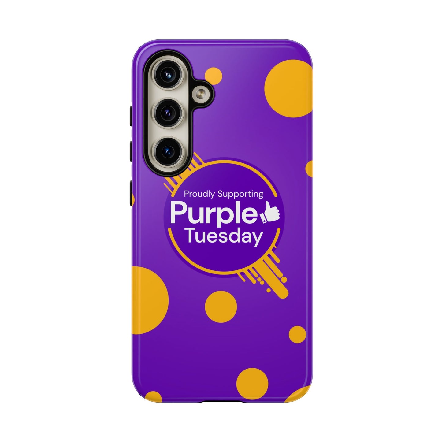 Proudly Supporting Purple Tuesday Tough Phone Case