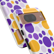 Load image into Gallery viewer, Purple Tuesday Tough Patterned Phone Case
