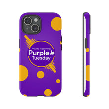 Load image into Gallery viewer, Proudly Supporting Purple Tuesday Tough Phone Case
