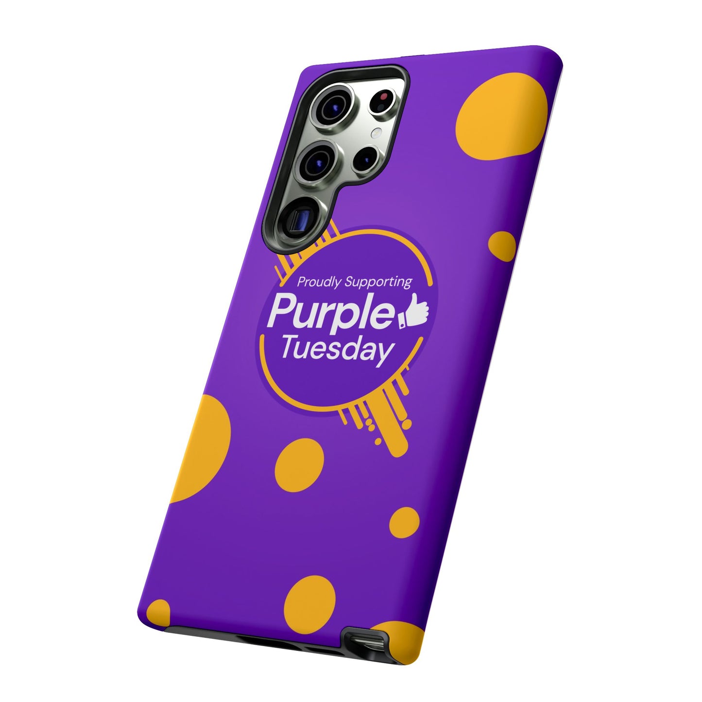 Proudly Supporting Purple Tuesday Tough Phone Case