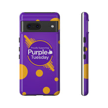 Load image into Gallery viewer, Proudly Supporting Purple Tuesday Tough Phone Case
