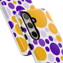 Load image into Gallery viewer, Purple Tuesday Tough Patterned Phone Case
