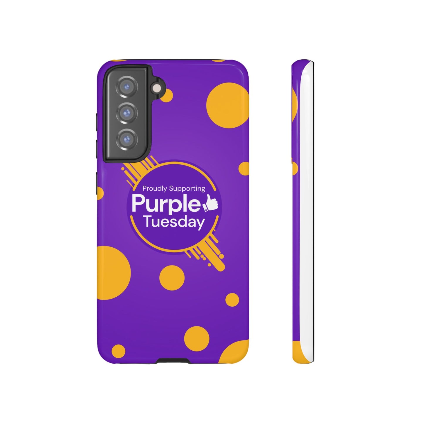 Proudly Supporting Purple Tuesday Tough Phone Case