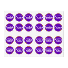 Load image into Gallery viewer, Proudly Supporting Purple Tuesday Stickers
