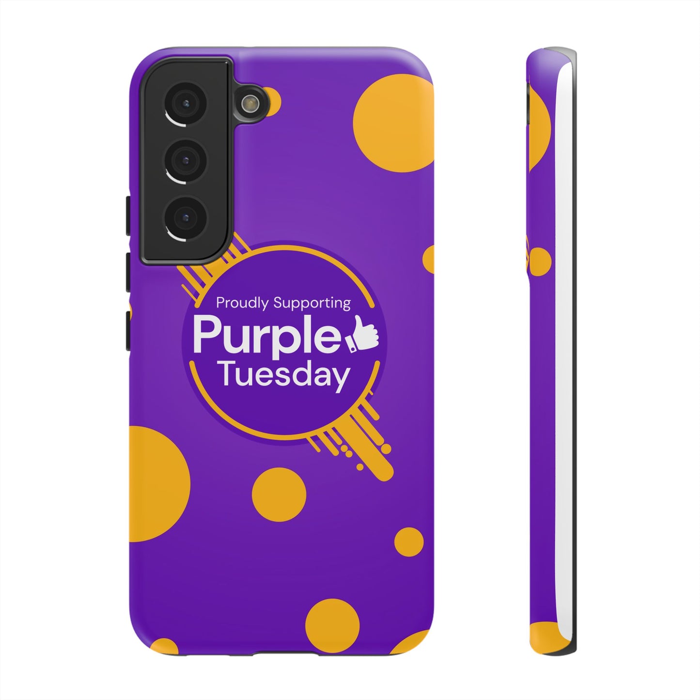 Proudly Supporting Purple Tuesday Tough Phone Case