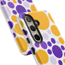 Load image into Gallery viewer, Purple Tuesday Tough Patterned Phone Case
