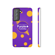 Load image into Gallery viewer, Proudly Supporting Purple Tuesday Tough Phone Case
