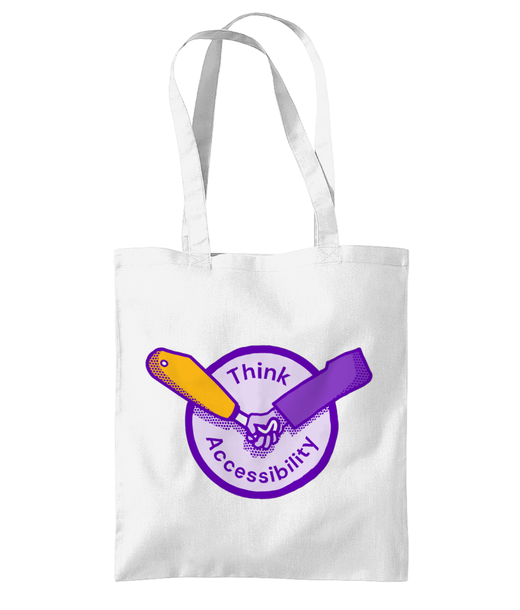 Think Accessibility Tote Bag