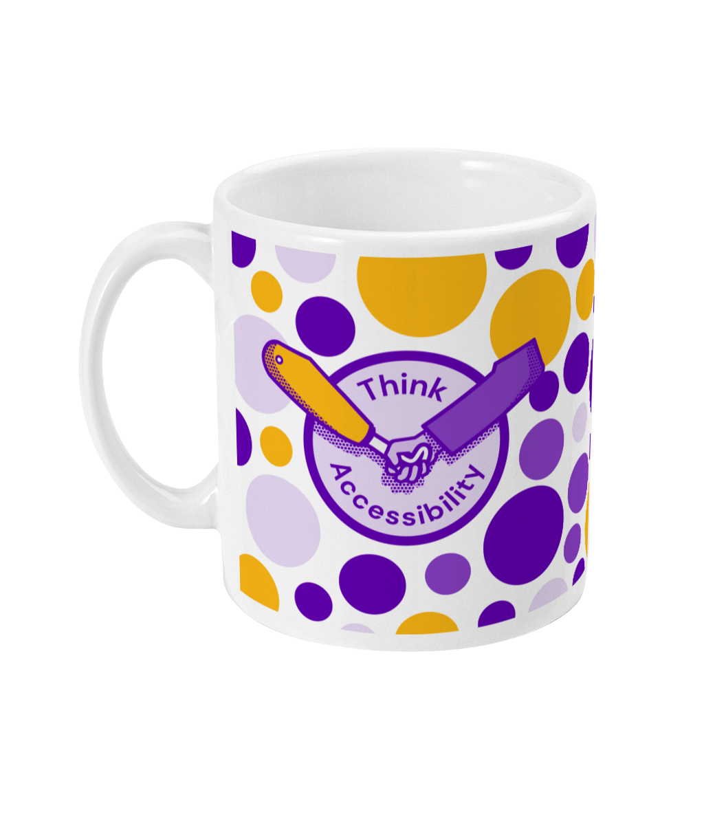 11oz Think accessibility Mug