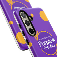 Load image into Gallery viewer, Proudly Supporting Purple Tuesday Tough Phone Case
