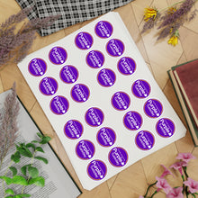 Load image into Gallery viewer, Proudly Supporting Purple Tuesday Stickers
