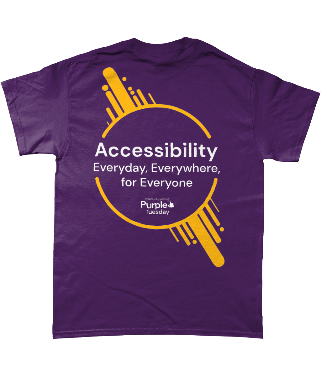 Accessibility Everyday, Everywhere, for Everyone T-Shirt