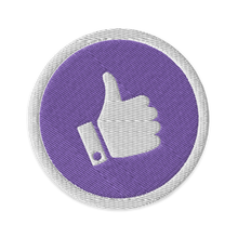 Load image into Gallery viewer, Purple Tuesday Embroidered patches
